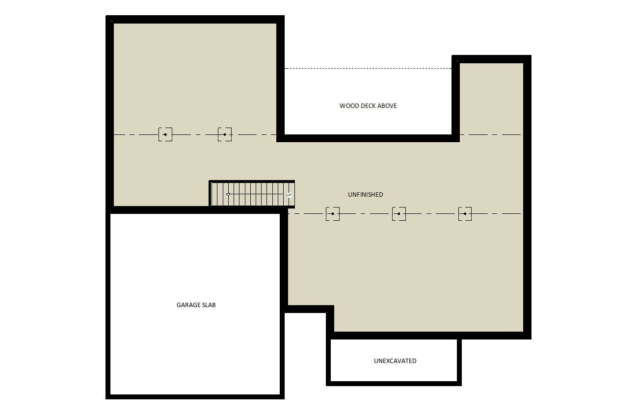 RubyLower Level Floor Plan